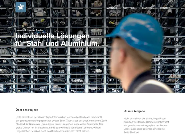 Oktober Agency — screen