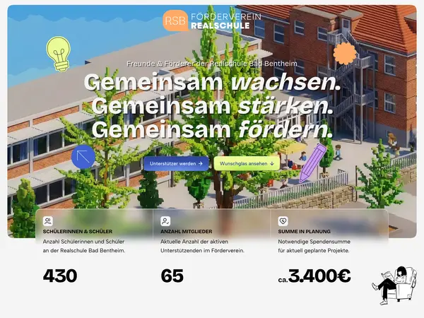Förderverein Realschule — screen